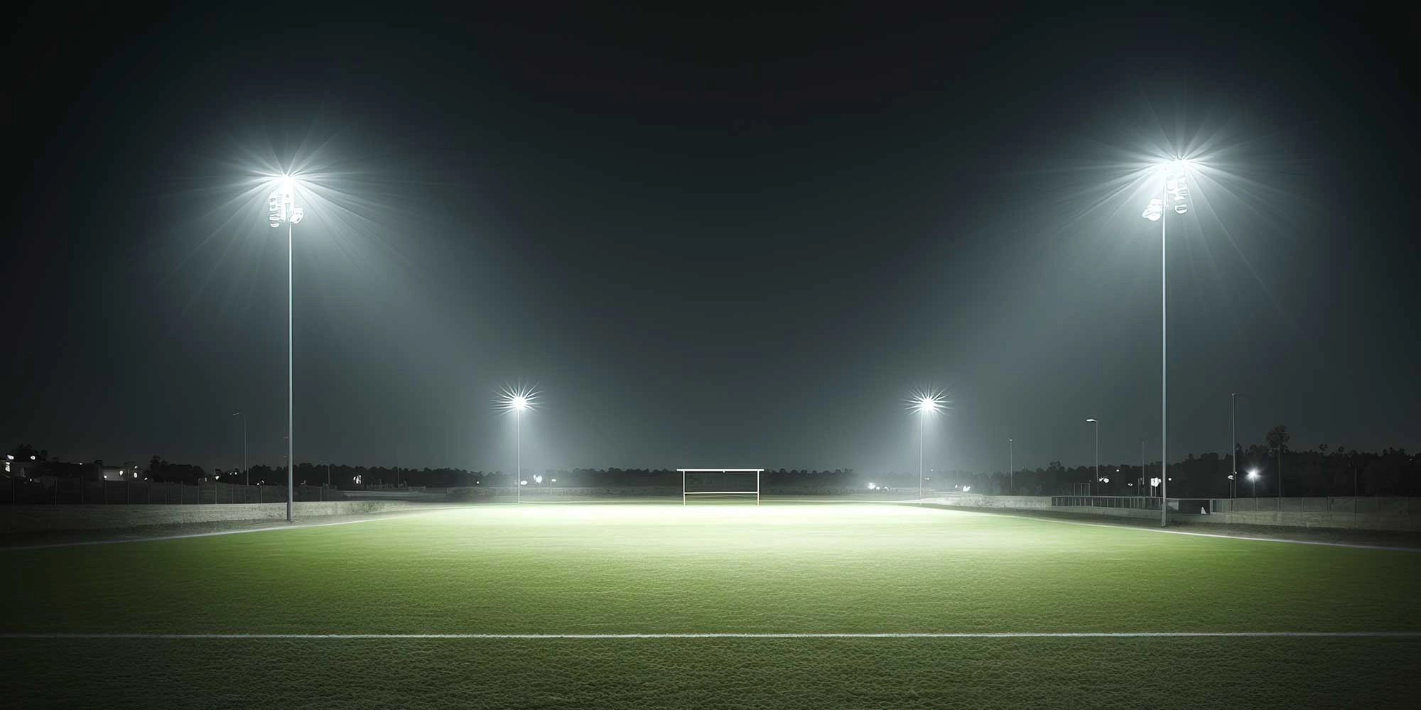 Iluminación de campos de fútbol