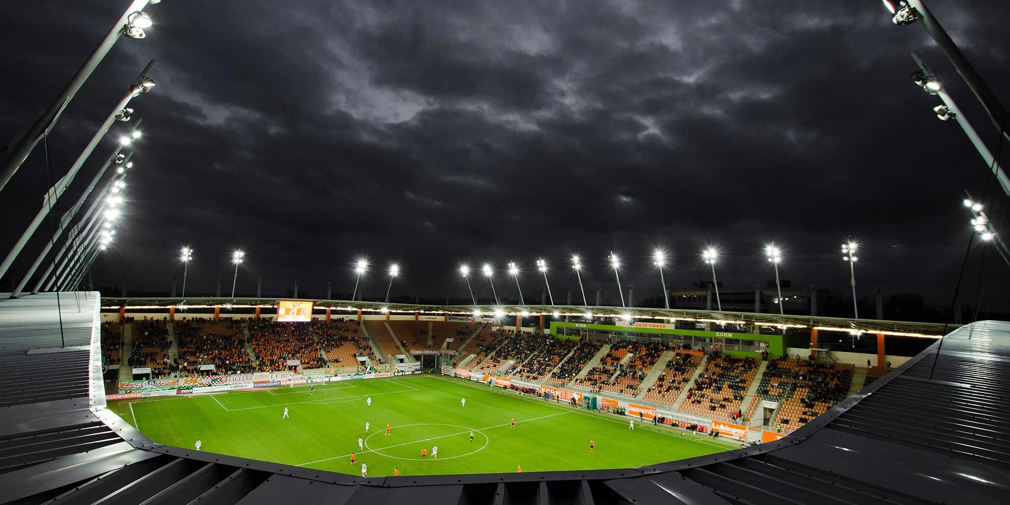 Iluminación del estadio