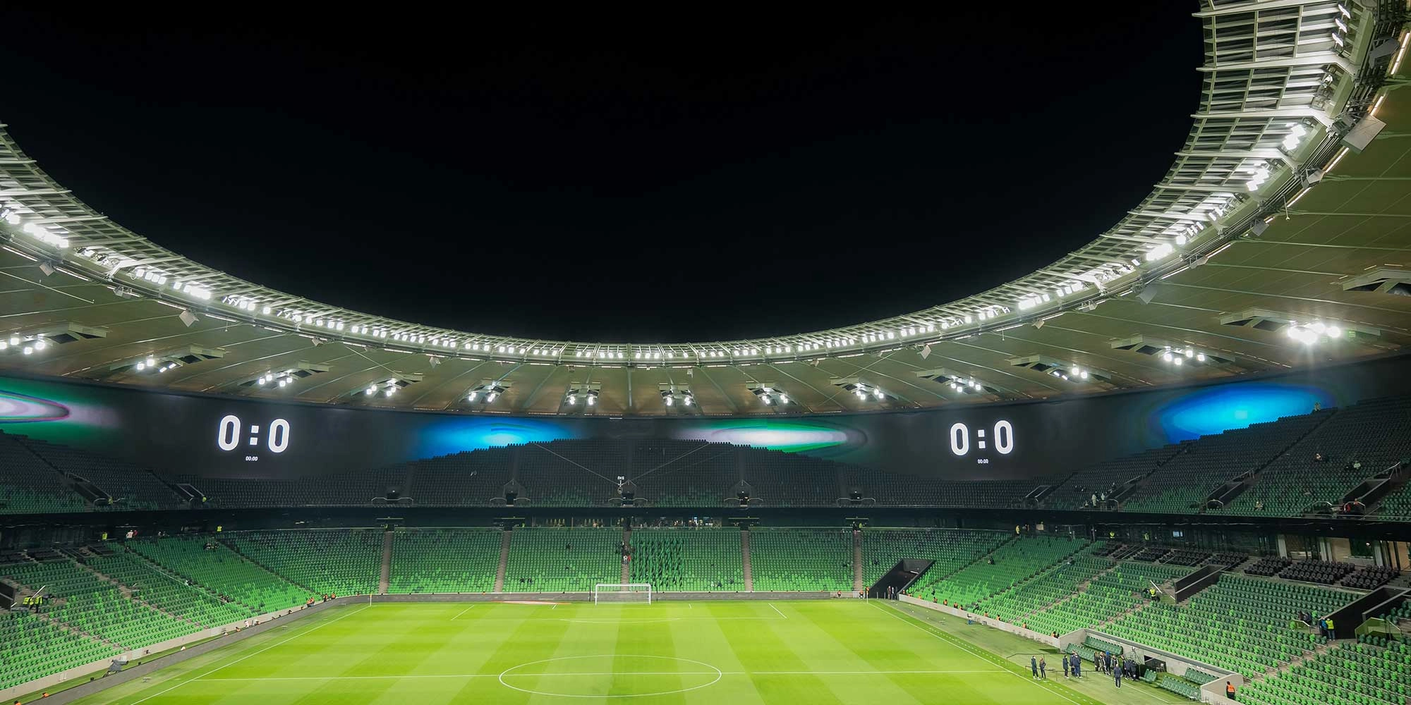 Iluminación del estadio